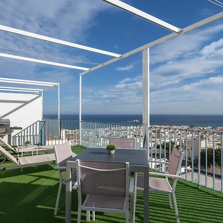 Apartamento Cervantes Con Terraza Y Vistas Al Mar Carboneras Exterior foto