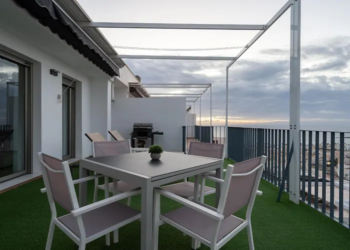 Apartamento Cervantes Con Terraza Y Vistas Al Mar