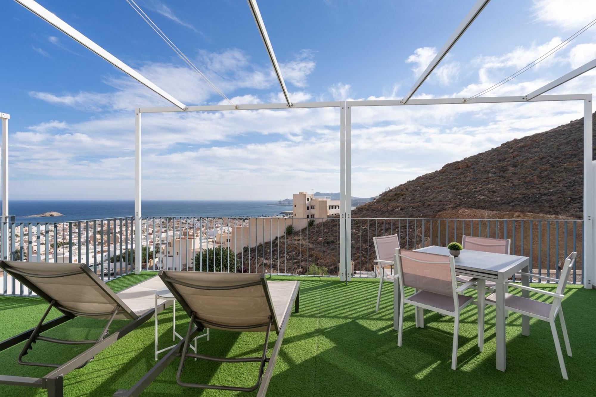 Cervantes Con Terraza Y Vistas Al Mar Appartement Carboneras